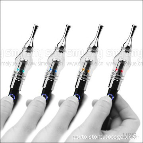 Newest wax vaporizer V8S atomizer,the exclusive glass globe atomizer i